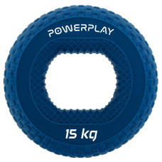 Еспандер кистьовий силіконовий PowerPlay Hand Grip Light 15 кг, синій, код: PP_4333_Blue_15kg