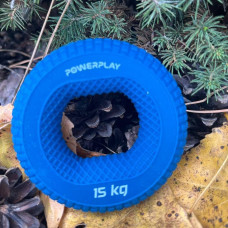 Еспандер кистьовий силіконовий PowerPlay Hand Grip Light 15 кг, синій, код: PP_4333_Blue_15kg
