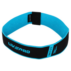 Гумка тканинна для вправ стрічка опору Loop Bands LiveUp Small, чорний, код: LP8414-S