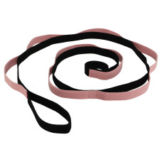 Стрічка еластична з петлями для розтяжки Record Stretch Strap 11 петель, рожевий, код: FI-6906-S52