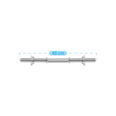 Гриф гвинтовий прямий Thunder 400 мм, 25мм, код: SG-SC-40/25-IN