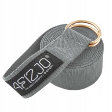Ремінь для йоги 4Fizjo 3000х40 мм, сірий, код: P-5907739315380