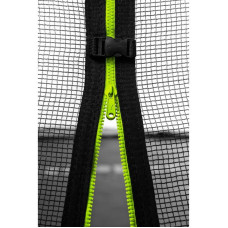 Батут Zipro Jump Pro 10FT (3120 мм) із зовнішньою сіткою, чорний-салатовий, код: 5902659840721-IN