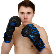 Рукавички боксерські Maraton 10 унцій, синій, код: TRNG62_10BL