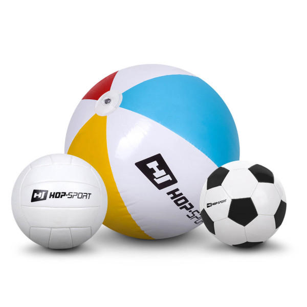 Батут Hop-Sport 12ft (366см) синій із внутрішньою сіткою, код: 5906190230485