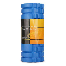Масажний ролик Cornix EVA 330x140 мм (валик, роллер) Blue, код: XR-0035