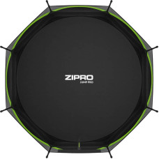 Батут Zipro Jump Pro 14FT (4350 мм) з внутрішньою сіткою, салатовий-чорний, код: 5902659840691-IN
