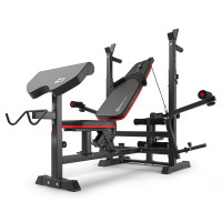 Лавка тренувальна Hop-Sport HS-1075 Pro із партою Скотта, код: 5902308224353