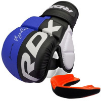 Рукавиці для ММА RDX T6 Plus Rex XL, синій, код: GGR-T6U-XL+