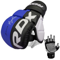 Рукавиці для ММА RDX T6 Plus Rex XL, синій, код: GGR-T6U-XL+