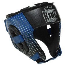 Шолом боксерський в мексиканському стилі PVC Top King L, синій, код: TPK012_LBL