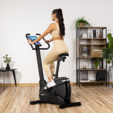 Велотренажер Gymtek XB2600 електромагнітний сріблястий, код: 5905884427309