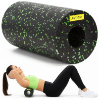 Масажний ролик Actiget EPP 29.5 x 15 см (валик, роллер) Black/Green, код: ACT0094