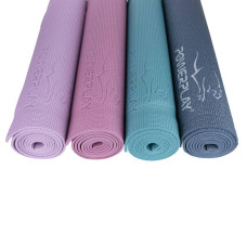 Килимок для йоги та фітнесу PowerPlay 1730х610х6 мм, лавандовий, код: PP_4010_Lavender_(173*0,6