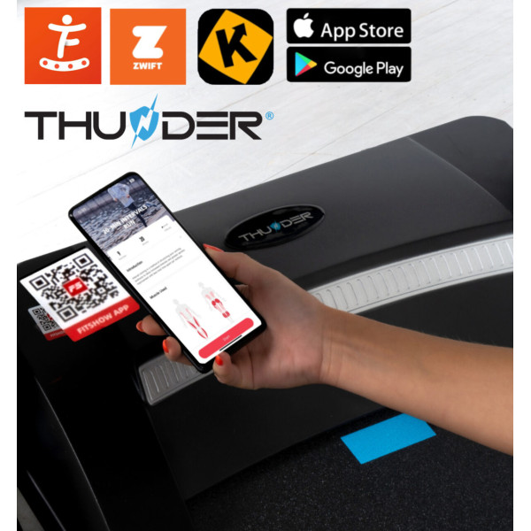 Бігова доріжка електрична Thunder Icon-Blue, код: Icon-Blue-IN