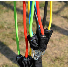 Набір трубчастих еспандерів Power System Total Expander Set (до 55 кг.) 5шт, код: 4099MX-0