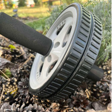 Колесо для преса PowerPlay Exercise Wheel 165 мм, сірий, код: PP_4345