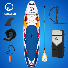 Надувна SUP дошка Tsunami 320 см з веслом Bolt T06, код: P-5907739314253