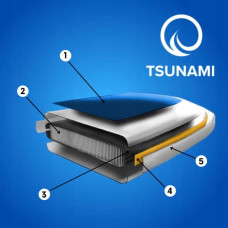 Надувна SUP дошка Tsunami 320 см з веслом Bolt T06, код: P-5907739314253