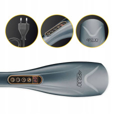 Ручний вібраційний масажер для тіла 4Fizjo Long Stick 7 в 1 Grey, код: P-5907739319135