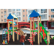 Гумова плитка EcoGuma Standart 20 мм (чорний), код: EG20B