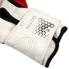 Боксерські рукавиці PowerPlay Matt Challenger 14 унцій, чорний-білий, код: PP_3086_14oz_Bl/White