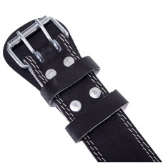 Пояс атлетичний шкіряний Zelart ширина 15см M чорний, код: SB-165053_M-S52