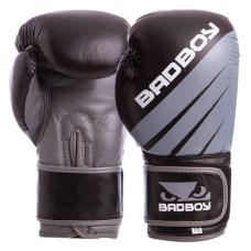 Рукавички боксерські Bad Boy 14 унцій, чорний-сірий, код: MA-6738_14GR