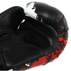 Боксерські рукавички Mike Tyson PVC 12 унції, чорний, код: VL-8448_12BK