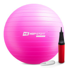 Фітбол Hop-Sport 75см маджента + насос, код: 5902308228672
