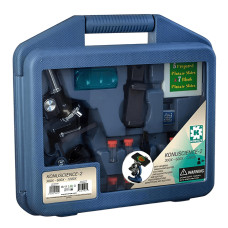 Дитячий мікроскоп Konus Konuscience-2 300x/600x/1200x (в кейсі), код: 5025-DB