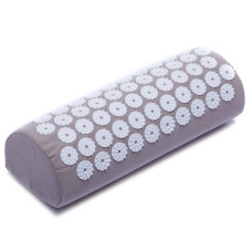 Валик масажний FitGo іплікатор Кузнєцова Acupressure mat 400x100x140 мм бежевий, код: FI-1710_B