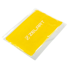 Стрічка еластична для фітнесу та йоги Zelart 1800х150х0,3 мм, жовтий, код: FI-5365-1