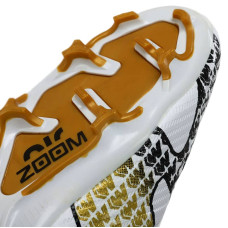 Бутси футбольні Zoom розмір 40, білий-чорний-золотий, код: 220918B-3_40WG