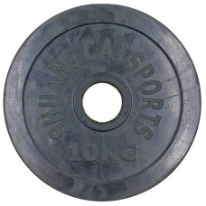 Диск прогумований BioGym Shuang Cai Sports 10кг (d-52мм), код: TA-1447-10B-S52