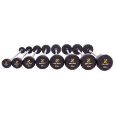 Штанга фіксована пряма обрезиненная Zelart Rubber Coated Barbell 30 кг, код: TA-2685-30-S52