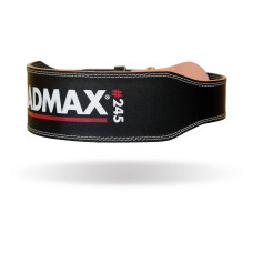 Пояс для важкої атлетики MadMax MFB-245 Full leather шкіряний Black XL, код: MFB-245_XL