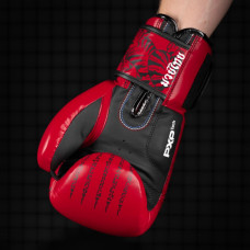 Боксерські рукавиці Phantom Muay Thai Red 12 унцій, код: PHBG2505-12