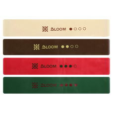 Резинка для вправ стрічка опору Bloom Loop Band жорсткість XL, зелений, код: LB7061-XL-S52