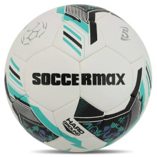 М"яч футбольний Soccermax Сrystal №5 PU, білий-м"ятний, код: FB-4168_WM