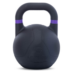 Гиря змагальна цільна чавунна пофарбована LiveUp 10кг, , код: LP8044-10-S52
