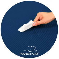 Коврик для йоги і фітнесу PowerPlay NBR Perfomance Mat 183x61x1.2 см, синій, код: PP_4151_Blue_1.2cm