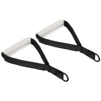Ручки для тяги рукоятки для тренажерів Record Aluminum Handles 2шт, чорний, код: FI-4771