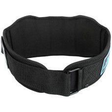 Пояс атлетичний текстильний LiveUp M, спинка-18см, чорний, код: LP8717_M
