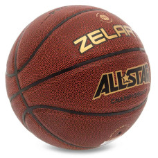 М"яч баскетбольний Zelart All Star Pro №7, коричневий, код: GB4440