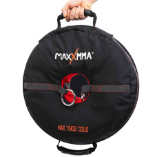 Груша пневматична на розтяжках з основою-обтяжувачем Maxxmma чорний-червоний, код: SD03KIT-S52