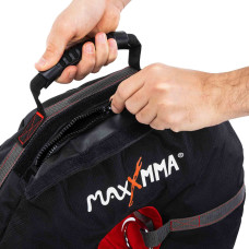 Груша пневматична на розтяжках з основою-обтяжувачем Maxxmma чорний-червоний, код: SD03KIT-S52