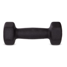 Гантель для фітнесу з неопреновим покриттям Generation Fitness FF51D4A-1kg, 1х1 кг, чорний, код: 10177-AX