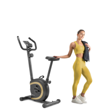 Велотренажер Hop-Sport HS-015H Vox золотистий, код: 5902308219816