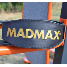 Пояс для важкої атлетики MadMax MFB-999 Restless & Wild Black M, код: MFB-999_M